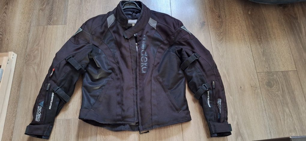 Modeka kurtka i spodnie motocyklowe