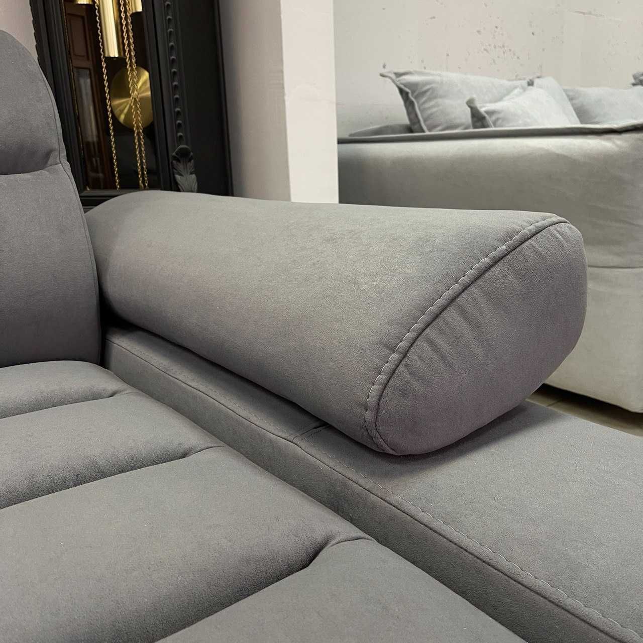 Кутовий новий диван в тканині «Бестселер»