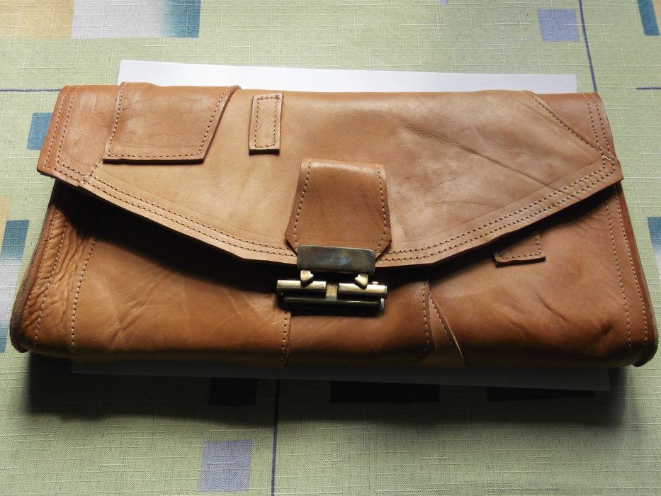 Cepelia torebka skórzana z Prlu ,skóra naturalna nie używana