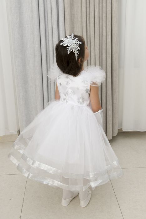 Сукня Сніжинки, Костюм Сніжинки, Обруч Сніжинки. Продаж.