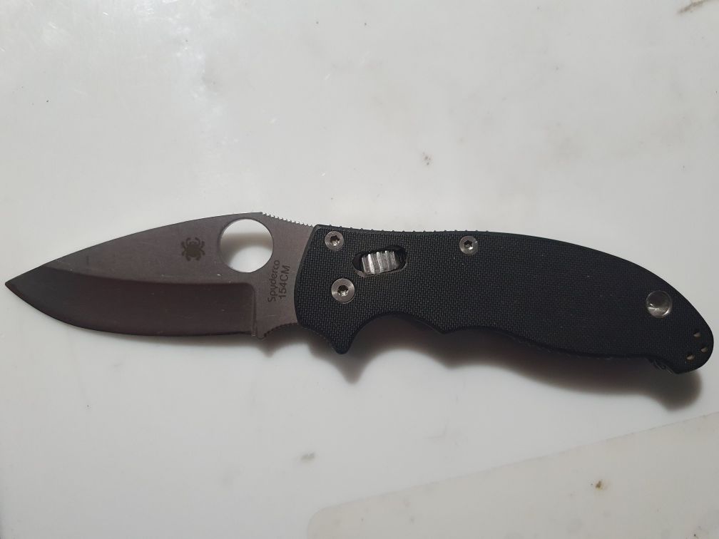 Spyderco manix 2, g10 ,154CM