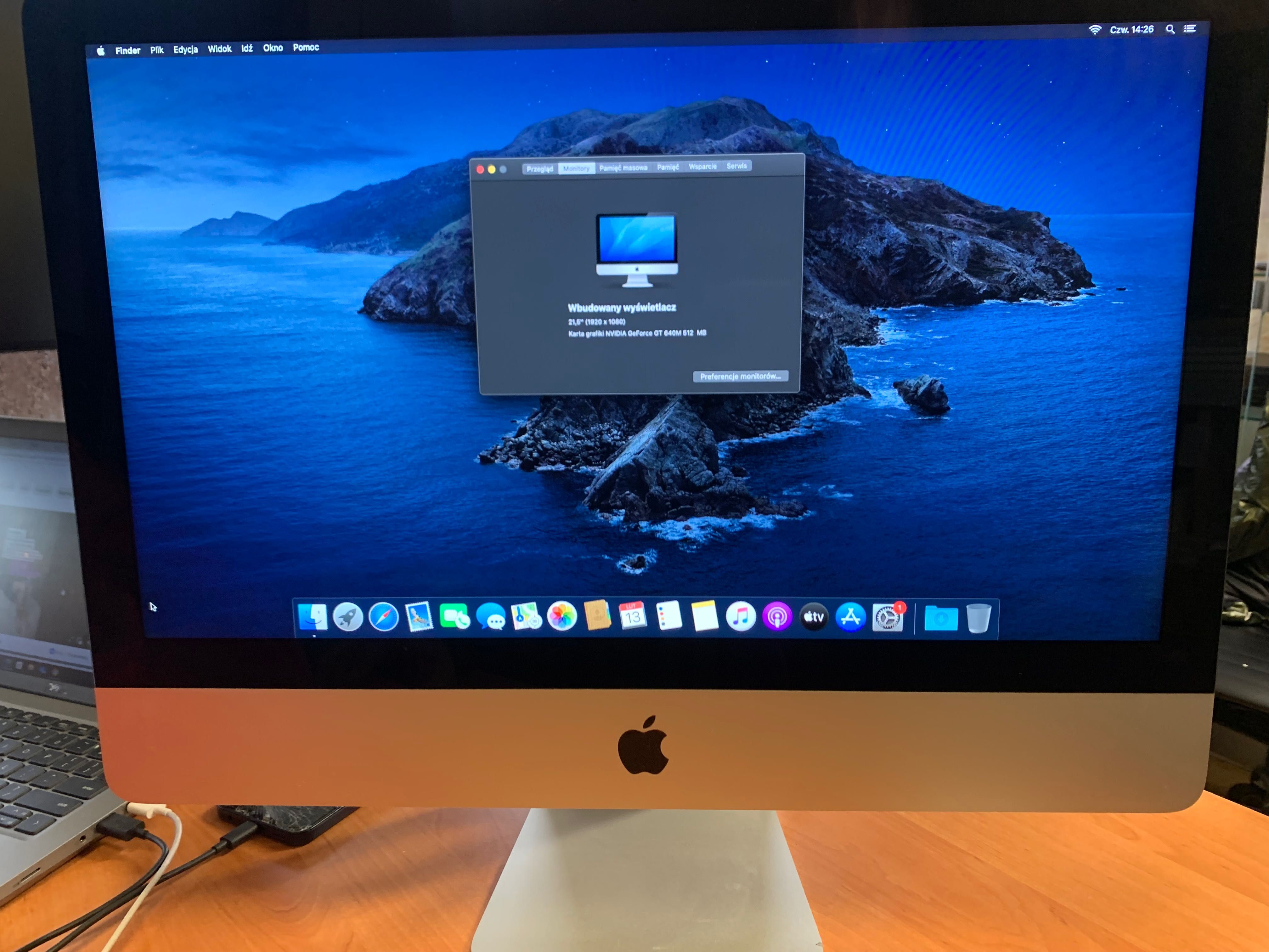 Apple iMac 21,5 cala A1418 slim