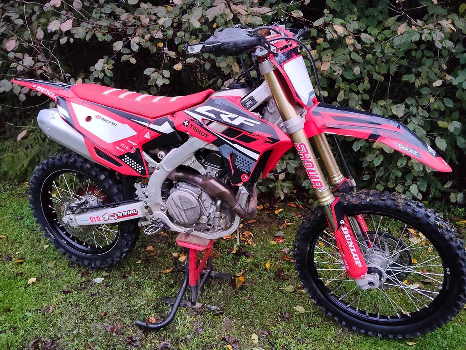 Honda crf 450 stan bdb 2021r kontrola trakcji.(sxf,yzf,kxf)