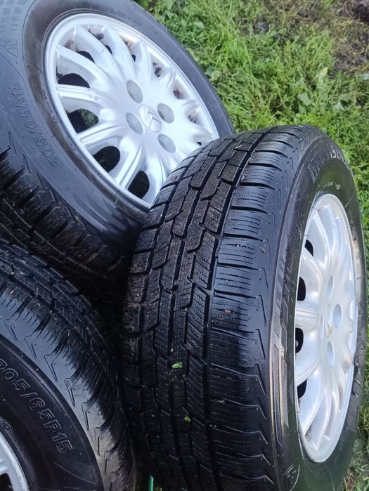 Alufelgi 5szt 205/65/15 4x108 Citroen C2 C3 C4 C5 peugeot opel zimowe