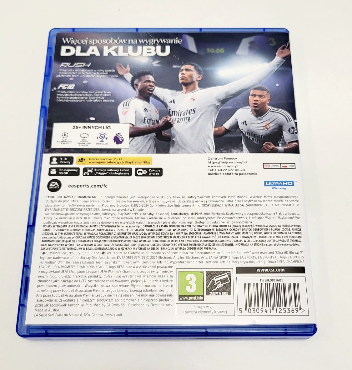 Gra FC25 FC 2025 Fifa 25 PL PS5 Playstation 5