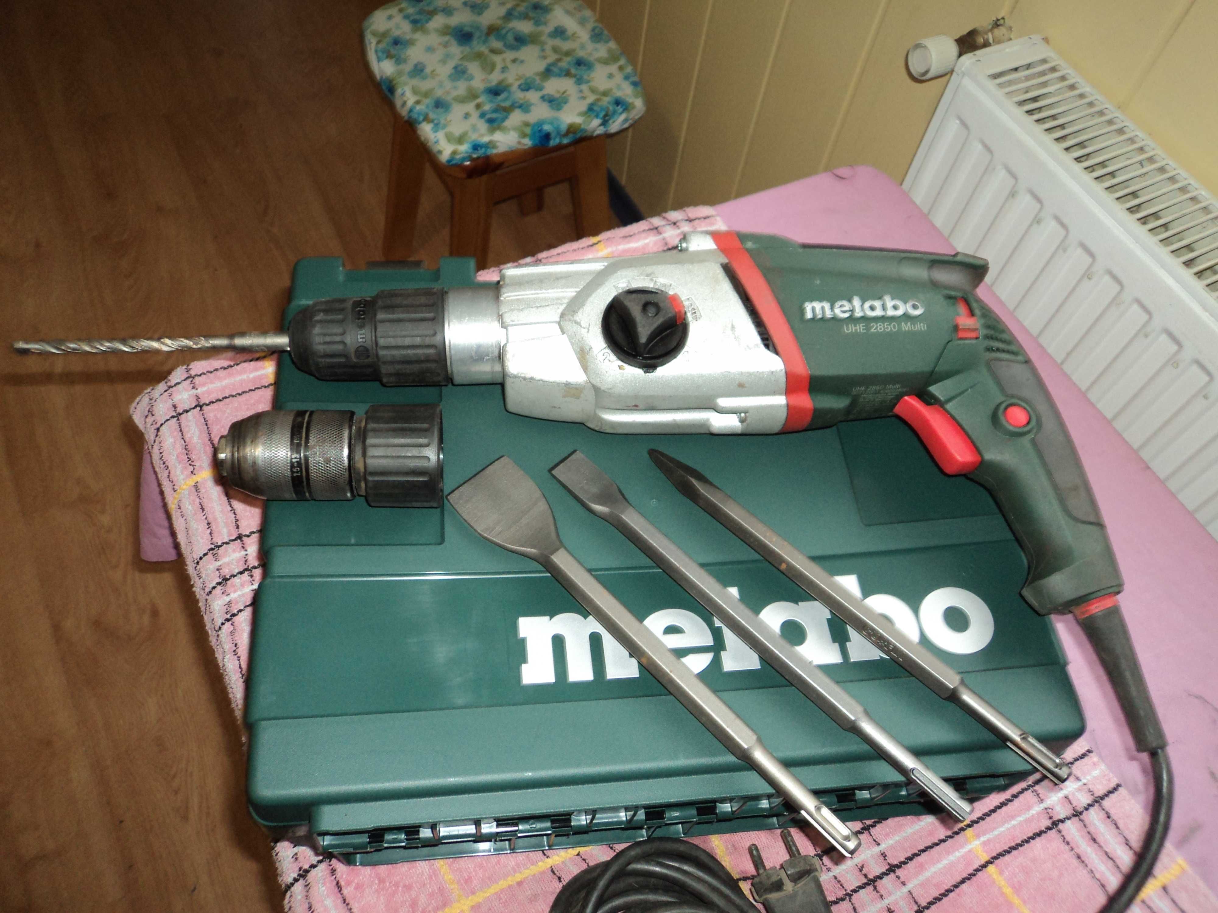 Metabo uhe2850 Multi mlotowiertarka 1010w 3.0j 2-biegowa kucie.