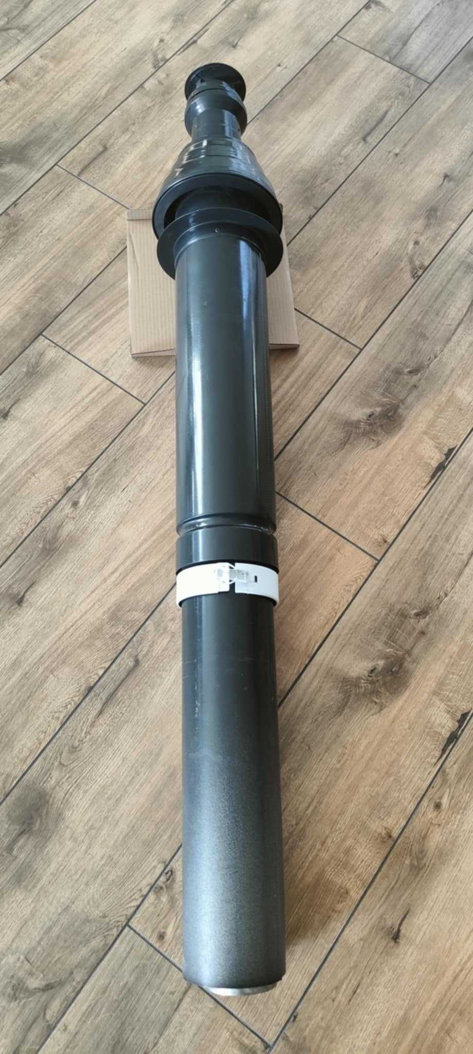 VAILLANT Komin Pionowe wyprowadzenie spalin 80/125  GRAFIT
