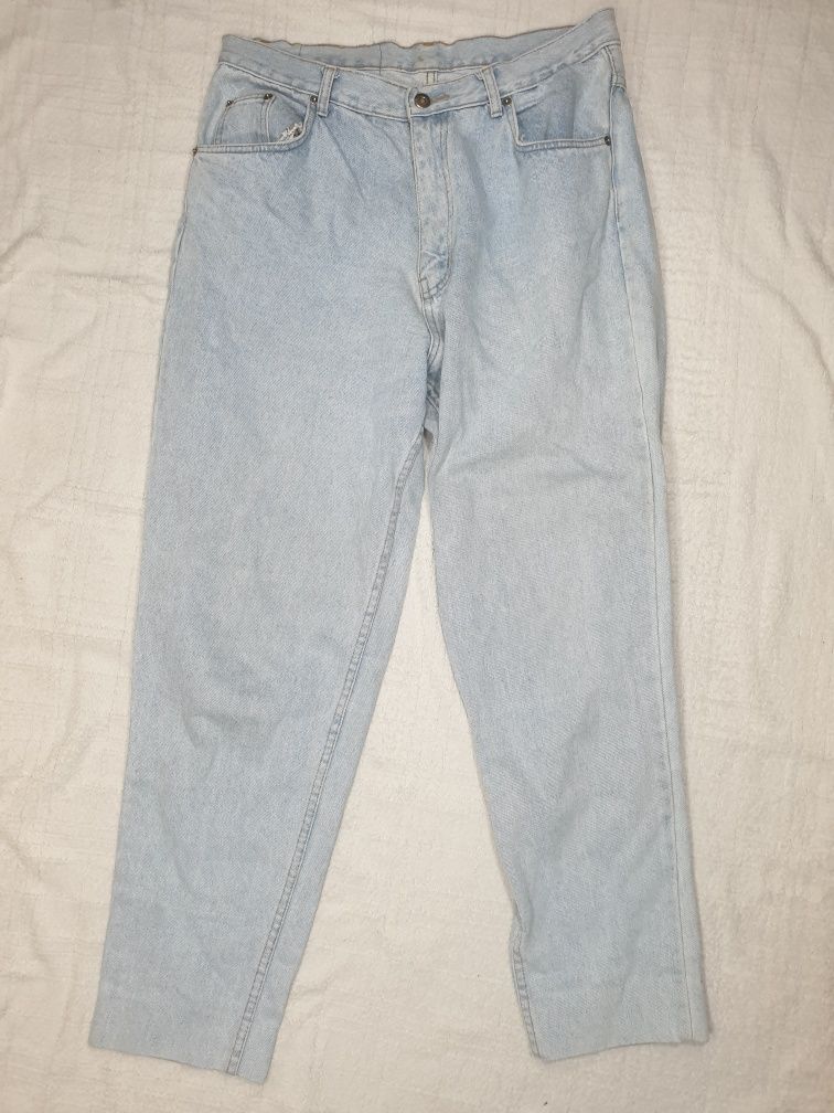 Dżinsy jeansy r. 35 (48) rurki z wysokim stanem