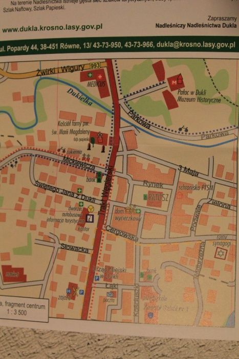 Gmina Dukla-mapa-1345