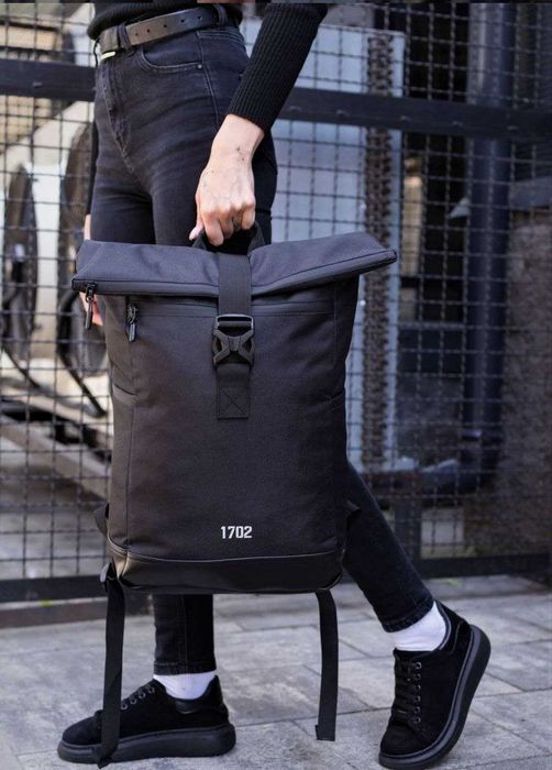 Рюкзак наплічник міський шкірозамінник екошкіра водонепроникний сумка