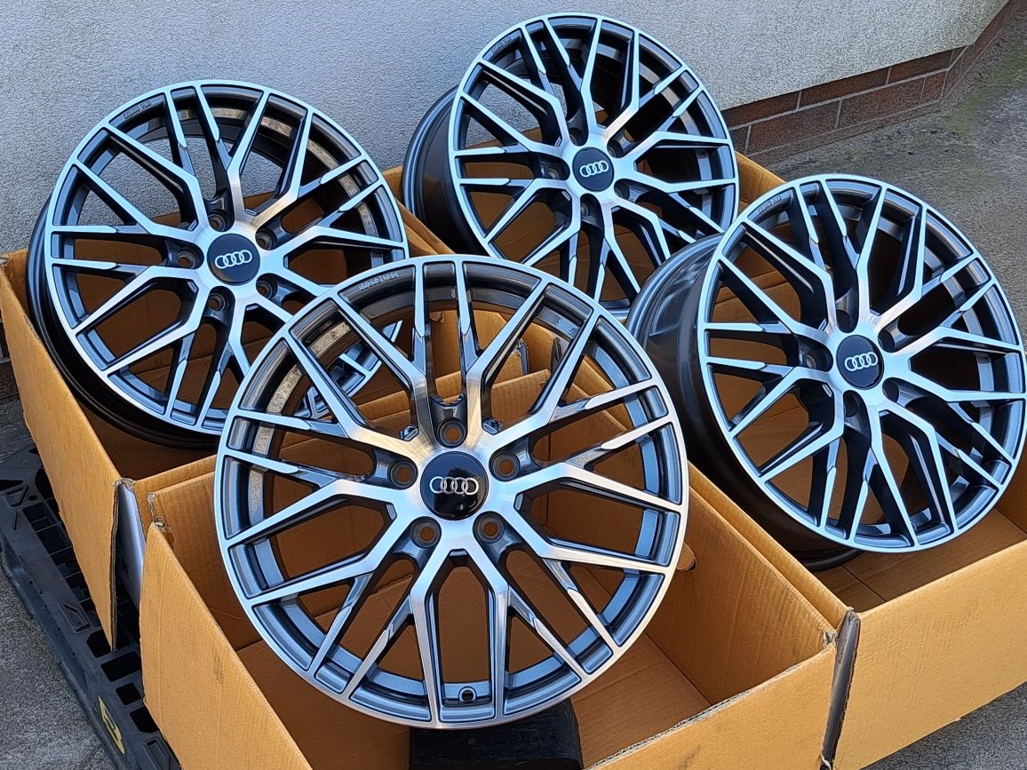 Alufelgi NOWE 17 AUDI 5x112 A3 A4 B6 B7 B8 B9 A6 C5 C6 C7 C8 Q3 TT RS4