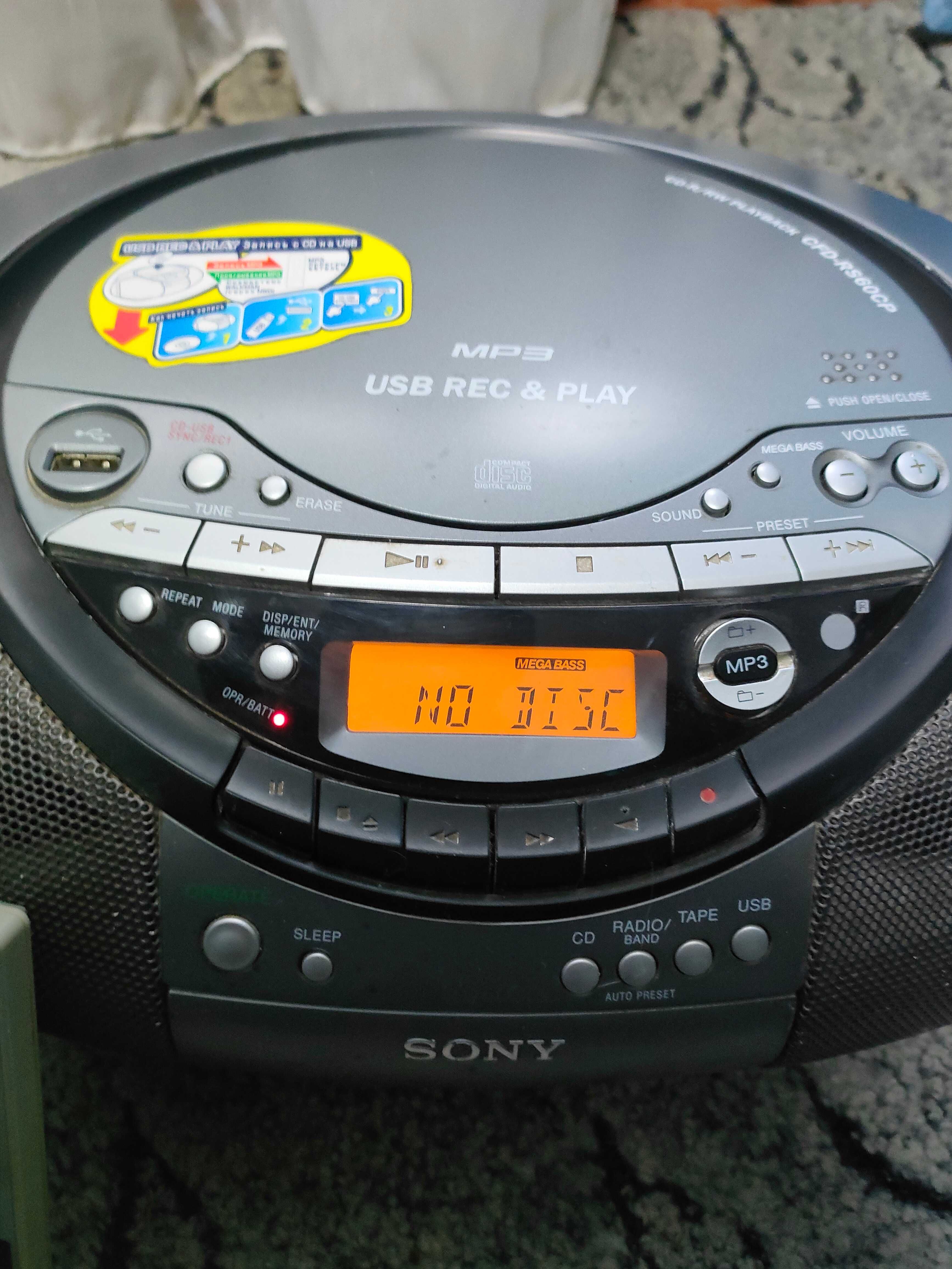 Магнитола Sony CFD-RS60CP