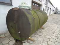 Zbiornik stalowy 7000L poziomy