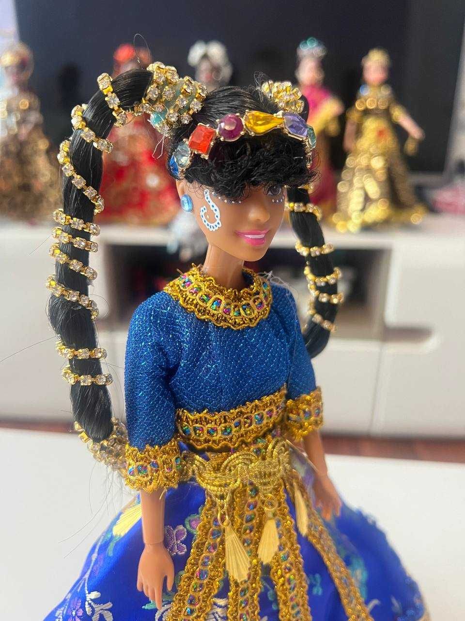 Indyjska lalka Barbie - Księżniczka Agnes - Rękodzieło