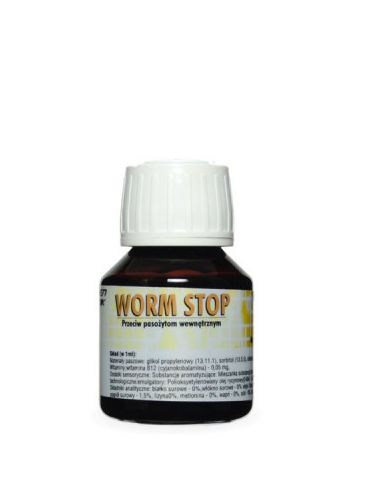 Worm stop 50ML przeciw pasożytą wewnętrznym