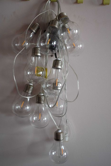 Rico GIRLANDA ogrodowa 10m + 10 żarówek  LED