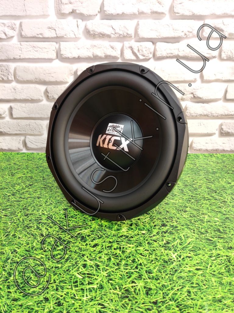 Сабвуфер кикс новый 400 RMS 4+4 динамик Kicx STQ 300