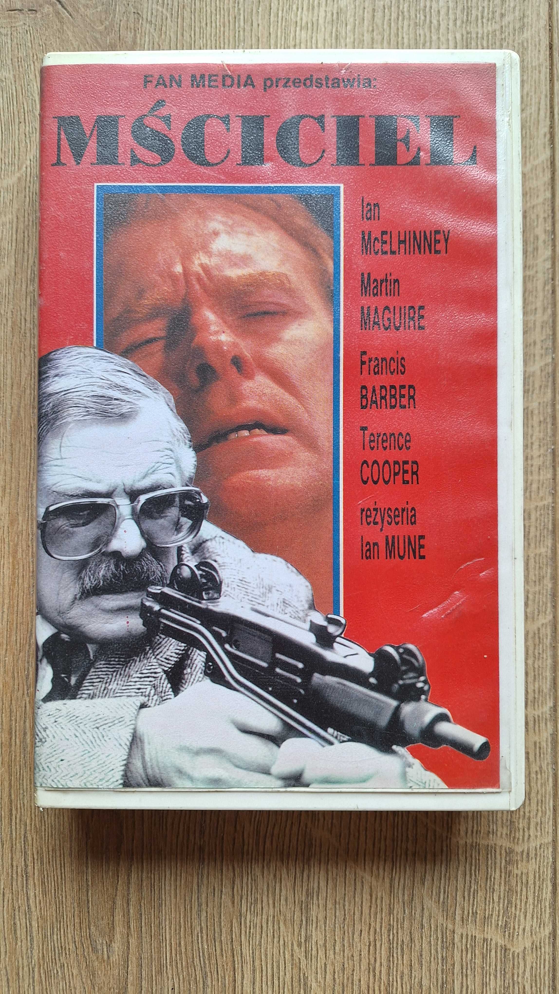 MŚCICIEL kaseta vhs video - lektor JAN SUZIN