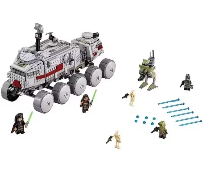 Конструктор 1в1 Lego star Wars 75151 турботанк 903 дет + минифигурки