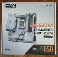 Материнская плата Colorful CVN B650M GAMING FROZEN V14 WiFi AM5(новая)