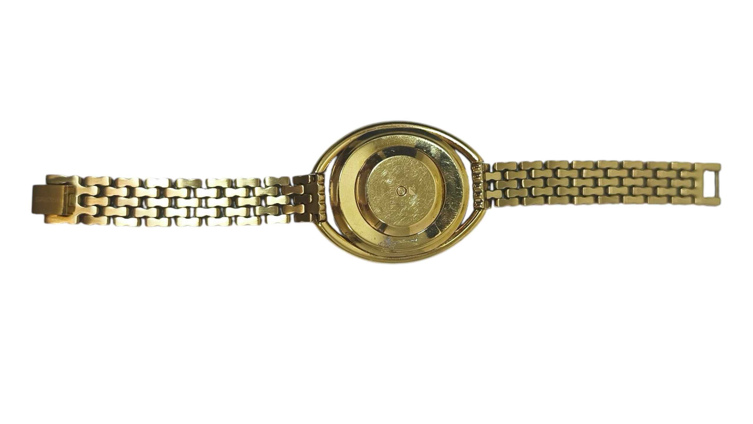Zegarek Swarovski pozłacany