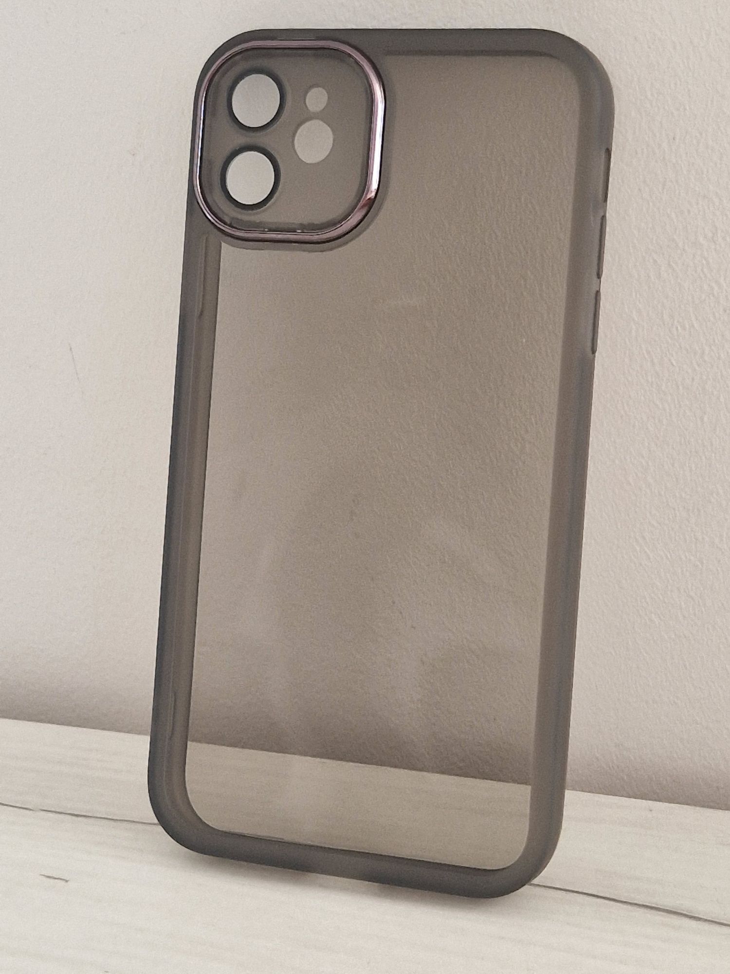 Protective Lens Case do Iphone 11 czarny clear