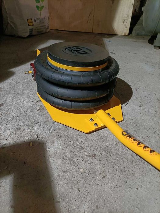 Podnośnik Pneumatyczny Bałwanek 3,5T Nowa Konstrukcja Zakres 13-43CM !