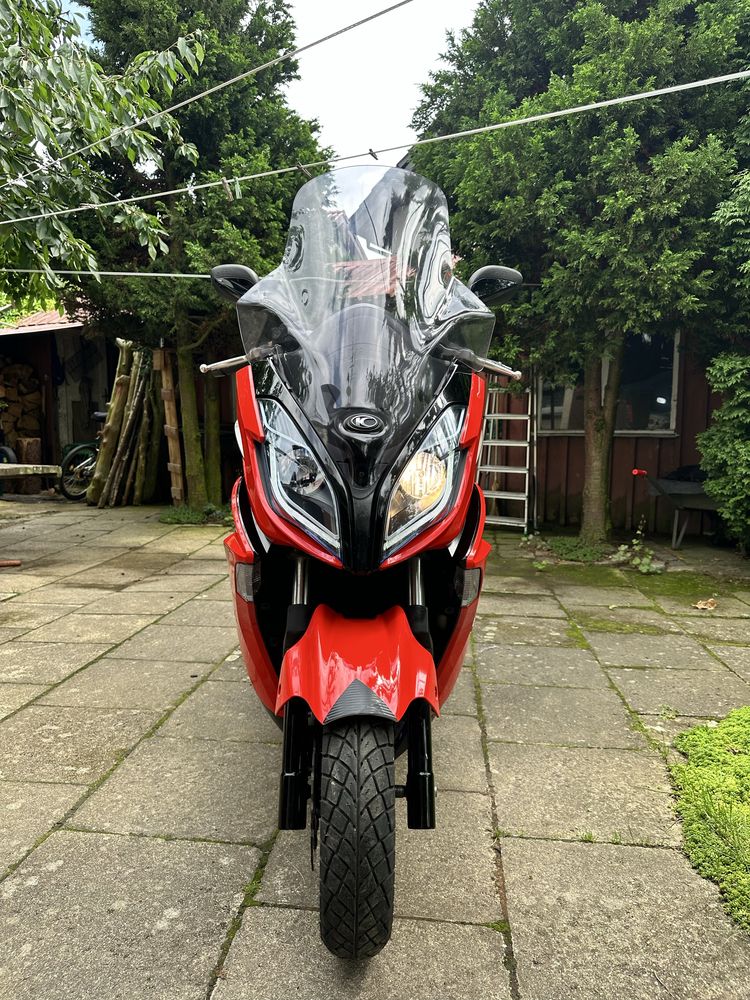 Kymco K-XCT 125 Downtown ABS czerwony plus gratisy