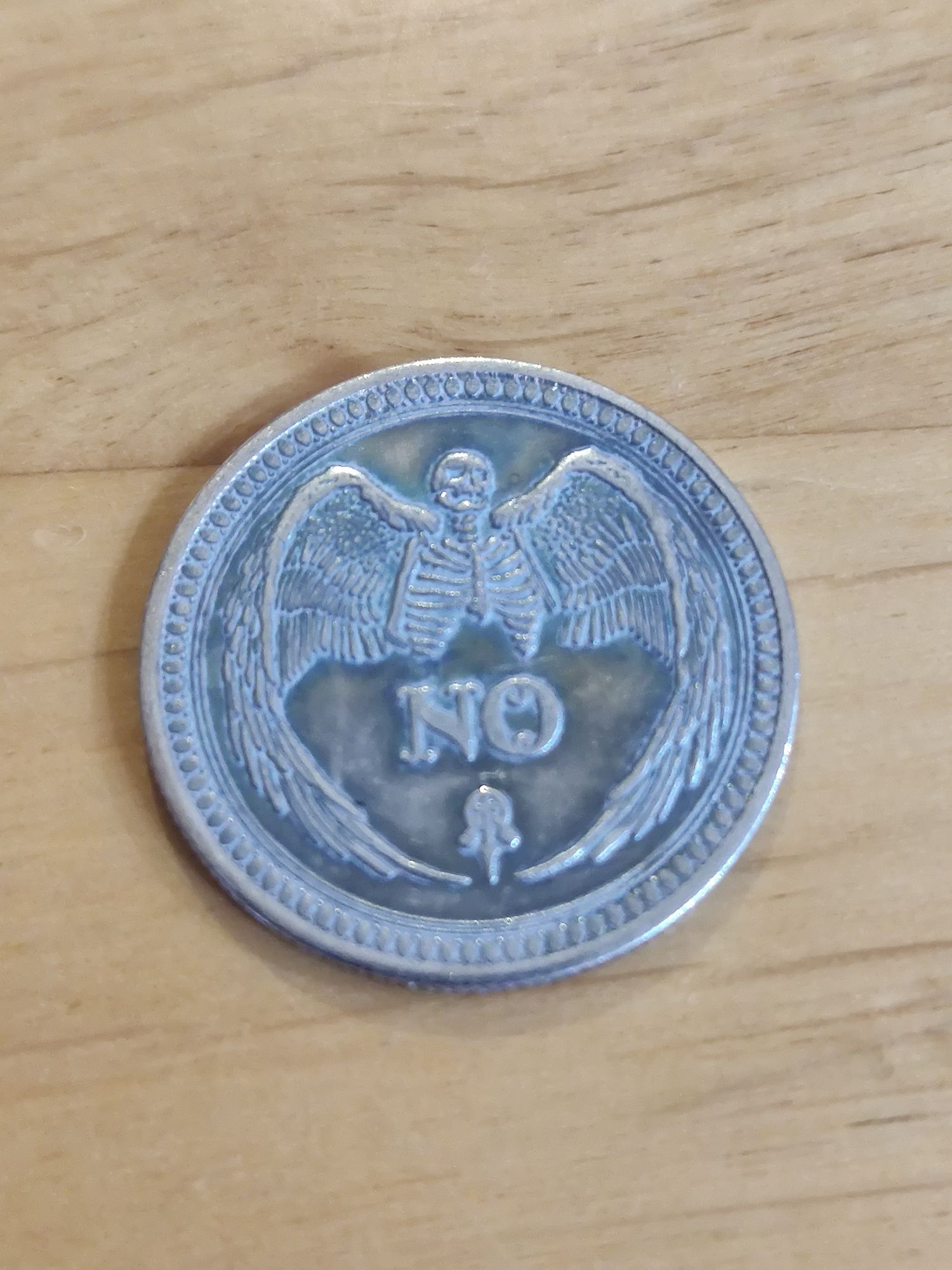 Moneta kolekcjonerska Yes No Tak Nie średnica 2,5 cm