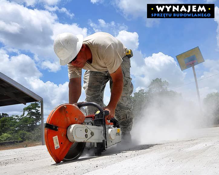 Piła do betonu Przecinarka do asfaltu Husqvarna Stihl Wacker Wynajem