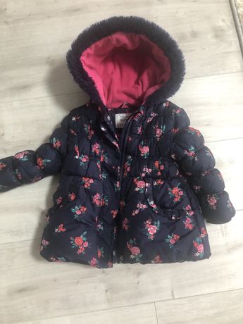Зимняя куртка для девочки 2-3 года