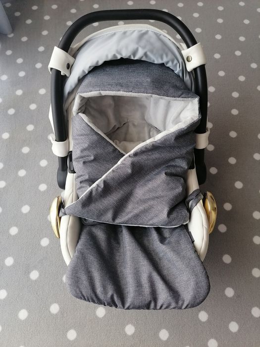 Otulacz śpiworek do fotelika wózka na sanki