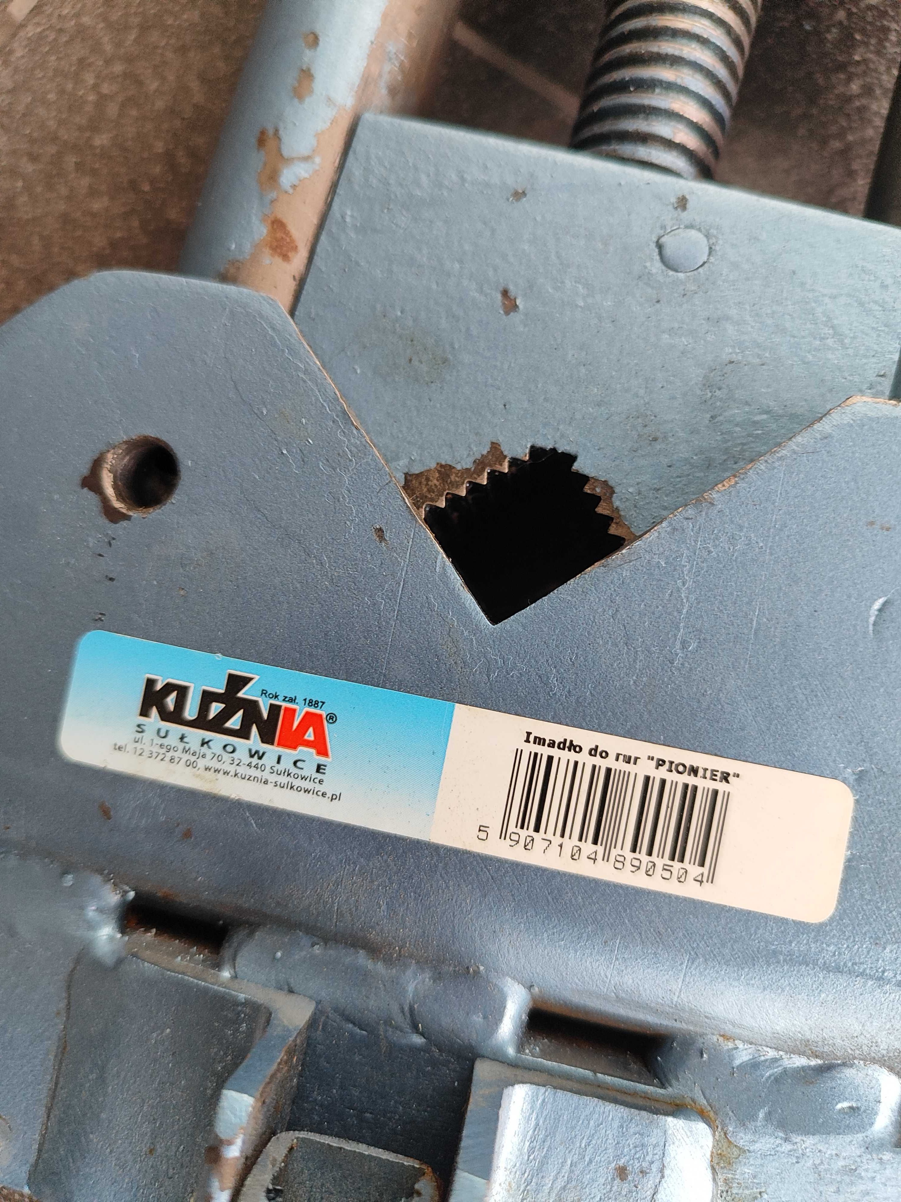 Imadło do rur pionier Kuźnia
