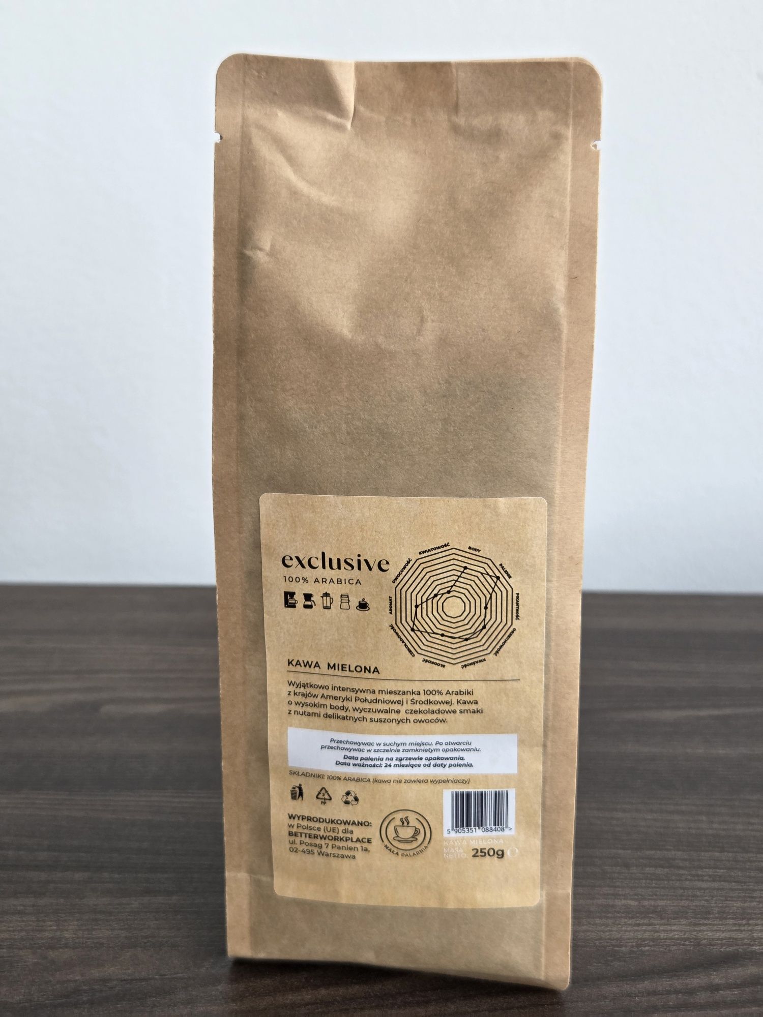 Kawa mielona exlusive 250g