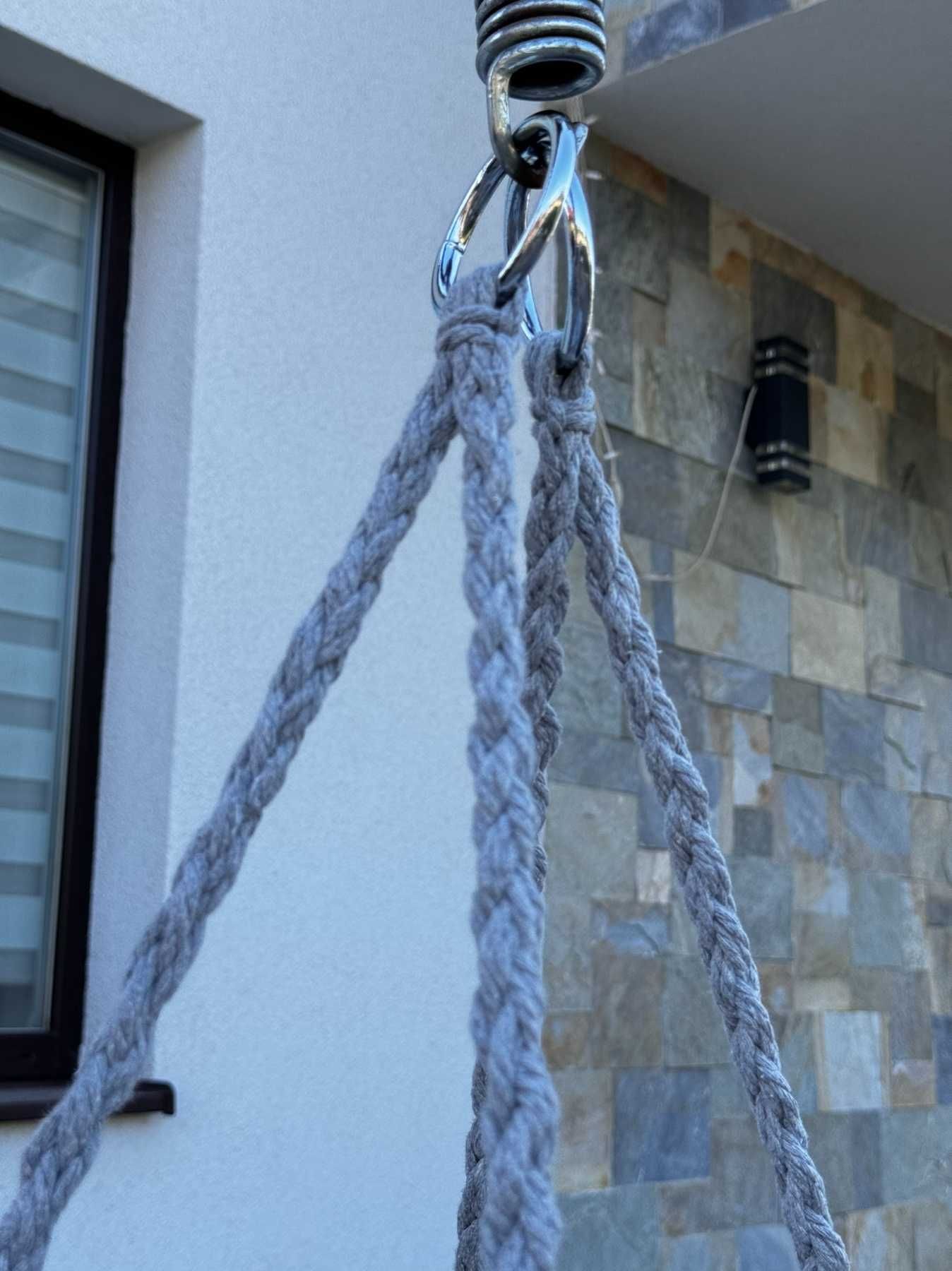 Гойдалка З ПОДУШКОЮ Підвісне крісло Садова гойдалка Качеля Гамак Лежак