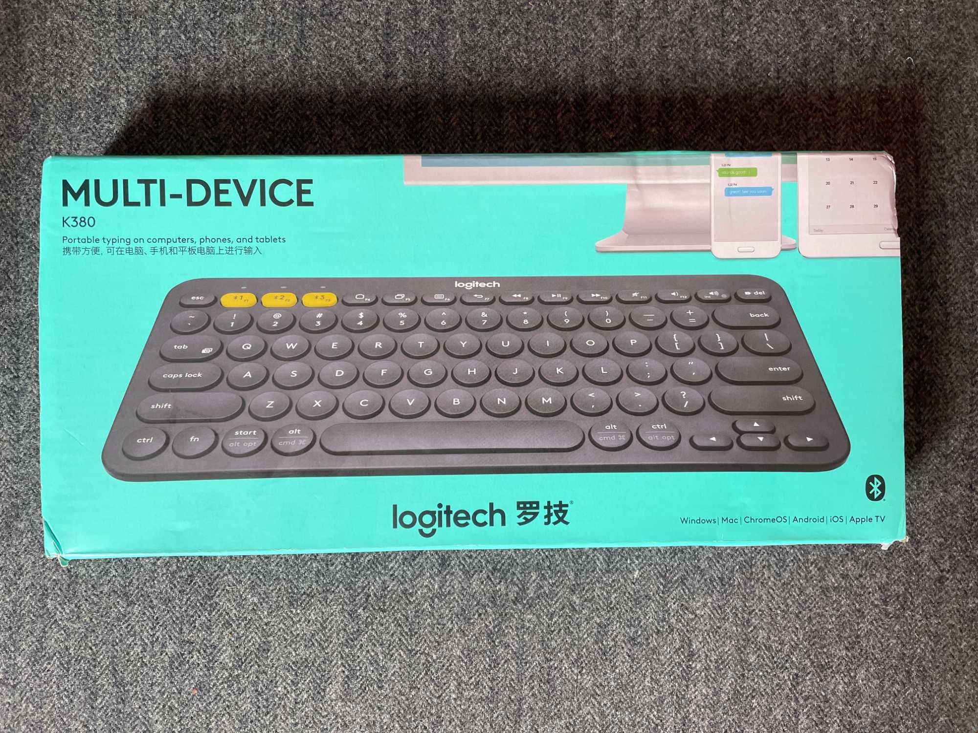 Багатофункціональна клавіатура Logitech K380, Клавиатура Лоджитек