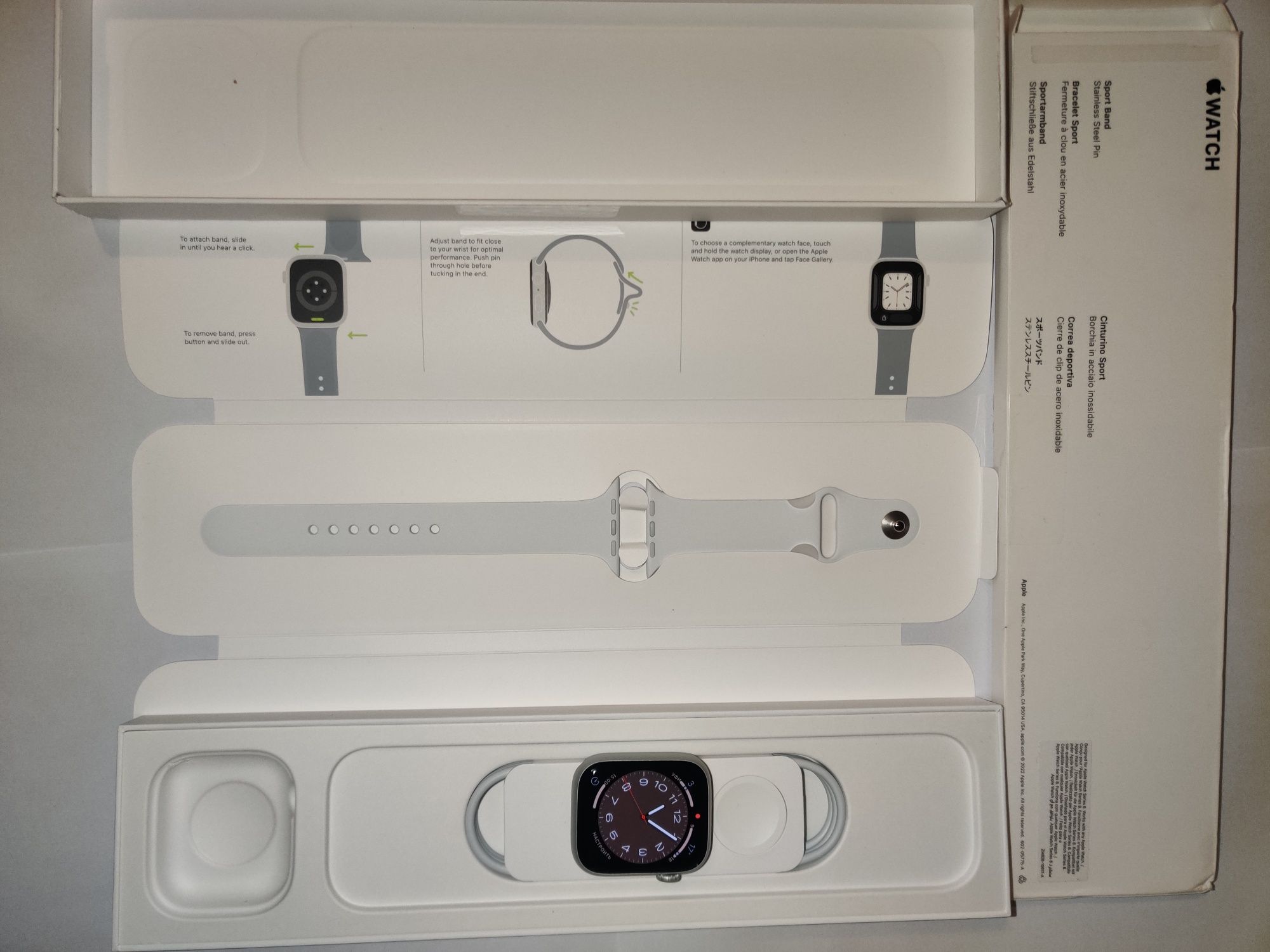 Apple Watch Series 8 45mm silver