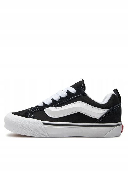 Vans 38 Buty Damskie Knu Skool Black Trampki Tenisówki Skórzane T617