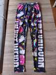 Getry legginsy kolorowe print