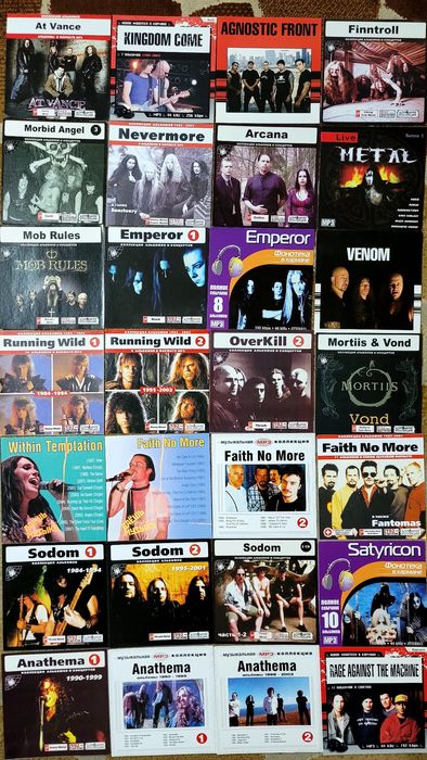 •CD-Диски-2•Heavy Metal Rock•Компакт Диски•Объявление-2•