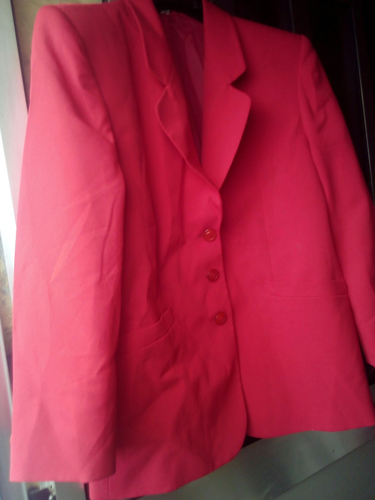 Blazer vermelho novo