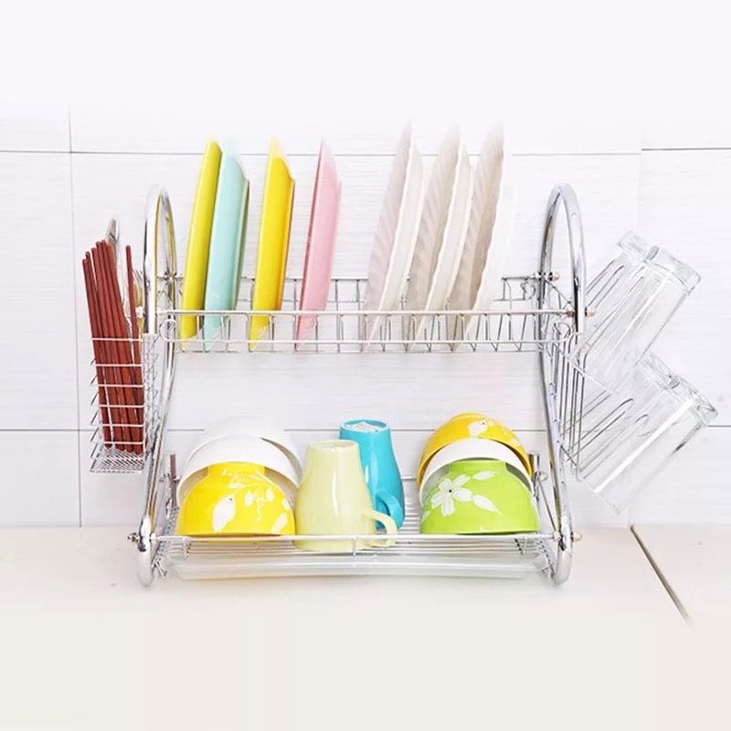 Стойка для хранения посуды kitchen storage rack сушилка