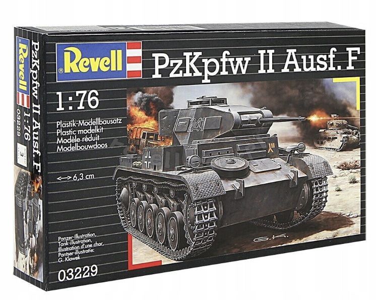Model do sklejania Revell 03229 czołg Panzer  lll