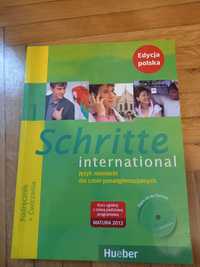 Podręcznik Schritte international  j. Niemiecki plus zeszyt maturalny
