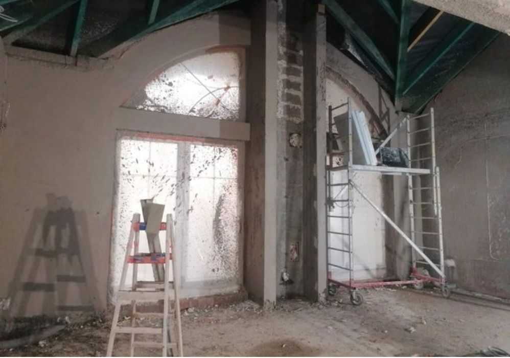 Tynki maszynowe cementowo wapienne / malowanie natryskowe