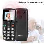 Telefon komórkowy Artfone C1+ dla osób starszych seniorów DUAL SIM