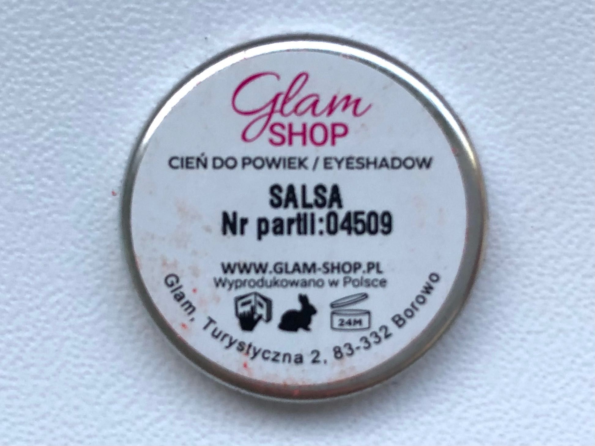 cień "Salsa" (paleta Paprika) GlamShop, Glam Shop