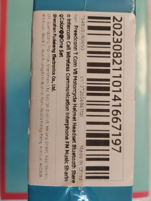 Intercomunicador FreedConn para capacete