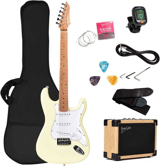 Електрогітара Deviser L-G1 ST BK (повний комплект)