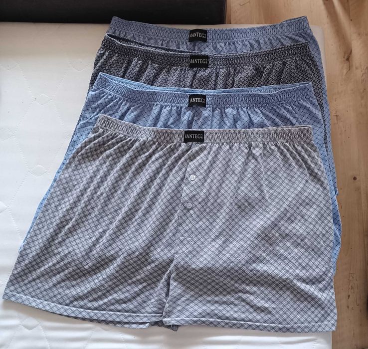 4 -pack duże BOKSERKI męskie 4XL bawełna pas 110-130 cm jak nowe